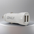 CARGADOR 12V POWERED TIPO-V8 3.1A 2USB MOD35 ONLY BLANCO en internet
