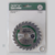 Disco de serra circular com ponta de vídea, 110x20mm, 12.100 RPM, embalagem com informações do produto.
