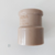 Luva de redução 25 x 3/4" da marca Plastilit, com acabamento em plástico marrom.