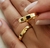 Alianças China em Ouro 18k 4mm
