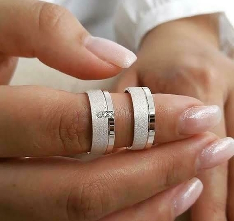 Alianças Vida 6mm Prata