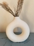Florero Donut - Cerámica - Natural - comprar online