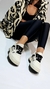 Zapatilla Bea Blanco y Negro wake - comprar online