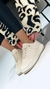 Zapatilla Cata brillo Beige Wake x12 - comprar online