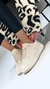 Zapatilla Cata brillo Beige Wake - comprar online