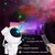 Lamparas De Mesa Veladores Proyectores Astronauta Luz Galaxia en internet