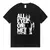 Camiseta de mangas curtas extragrande para homens e mulheres, tops do rapper Tup - loja online