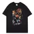Camiseta de mangas curtas extragrande para homens e mulheres, tops do rapper Tup - comprar online