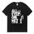 Camiseta de mangas curtas extragrande para homens e mulheres, tops do rapper Tup - comprar online