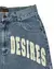 Calções jeans americanos de cintura alta - loja online