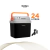 HELADERA PORTATIL H800ELECTRICA 12V 24LTS CONSERVA FRIO Y CALOR