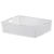 CESTO ORGANIZADOR QUADRATTA 34 X 27 X 9 CM BRANCO