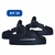 Kit 20 Cabides Adulto Preto Antideslizante Organizador Meplasfem - comprar online