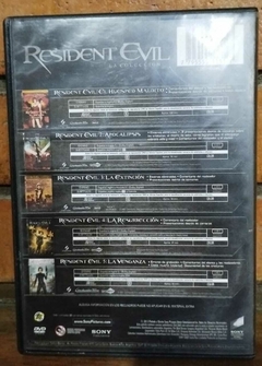 Set DVD Resident Evil 1 al 5 - SC Coleccionables
