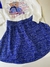 Conjunto Blusão em Moletom e Saia em Tricot - Kukiê - modakidstresirmas