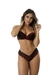 Lingerie com renda bicolor – Eisha - comprar online