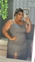 Vestido Alfaiataria Plus Size com Elastano - loja online