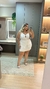 Conjunto Cropeed e Saia Jessica Pluz Size