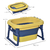 Imagem do Banheira Infantil Retrátil Dobrável Ergonômica Modelo Ofurô Baby 80 Litros - 0 a 6 Anos de Idade - Cor Amarela