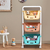 Estante de Armazenamento de Brinquedos em Plástico com 3 Gavetas Cantinho Mágico - comprar online