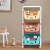 Estante de Armazenamento de Brinquedos em Plástico com 3 Gavetas Cantinho Mágico - comprar online