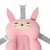 Almofada para Banho do Bebê Banheira Universal com 3 Alças de Encaixe Bichinhos Felizes - Rosa na internet