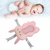 Almofada para Banho do Bebê Banheira Universal com 3 Alças de Encaixe Bichinhos Felizes - Rosa - comprar online