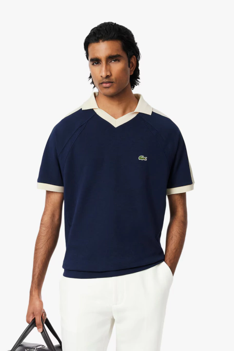 Camisa Polo Masculina Manga Curta de Malha Interlock em Modelagem Clássica - LACOSTE - comprar online