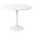 Mesa Tulip Laqueada Blanca Redonda 1,20mts