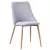 Silla Aruba Tapizada Gris Oscuro - Japandi Home & Deco