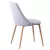Imagen de Silla Aruba Tapizada Gris Oscuro