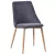 Silla Aruba Tapizada Gris Oscuro