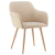 Imagen de Sillón Sakura Tapizado Gris