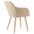Sillón Sakura Tapizado Gris