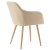 Sillón Sakura Tapizado Gris