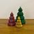 Trio de Árvores de Natal Decorativas – Enfeites Natalinos Charmosos - loja online