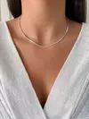 Chocker Bolinhas Achatada