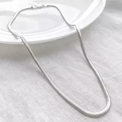 Chocker Feminina Corrente Estilo Snake