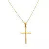 Colar Masculino Corrente 70cm + Pingente Cruz