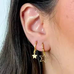 Dupla de Brincos Estrelas - comprar online