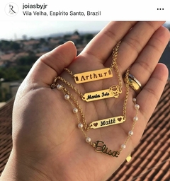 Pulseira Infantil Personalizada c/ Nome na internet