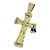 Dije Cruz Con Diamantes - comprar online