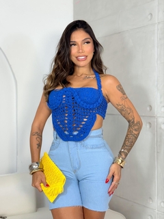 Corselete crochê na internet