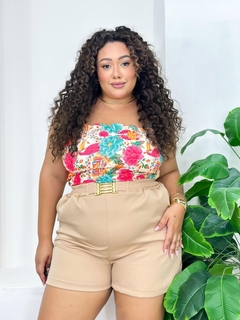 Cropped lastex plus - loja online