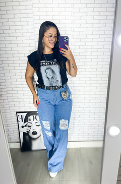 T-shirt news na internet