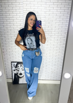 Calça wide leg - Flstore