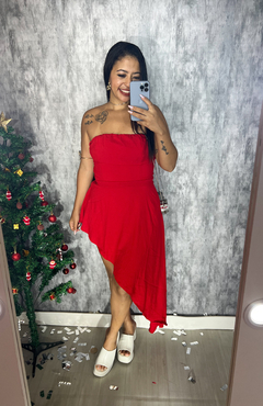 Imagem do Vestido duna assimétrico