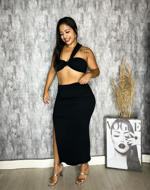 Conjunto Julieta preto