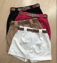 Short saia alfaiataria