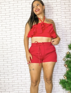 Short alfaiataria cordinha - comprar online